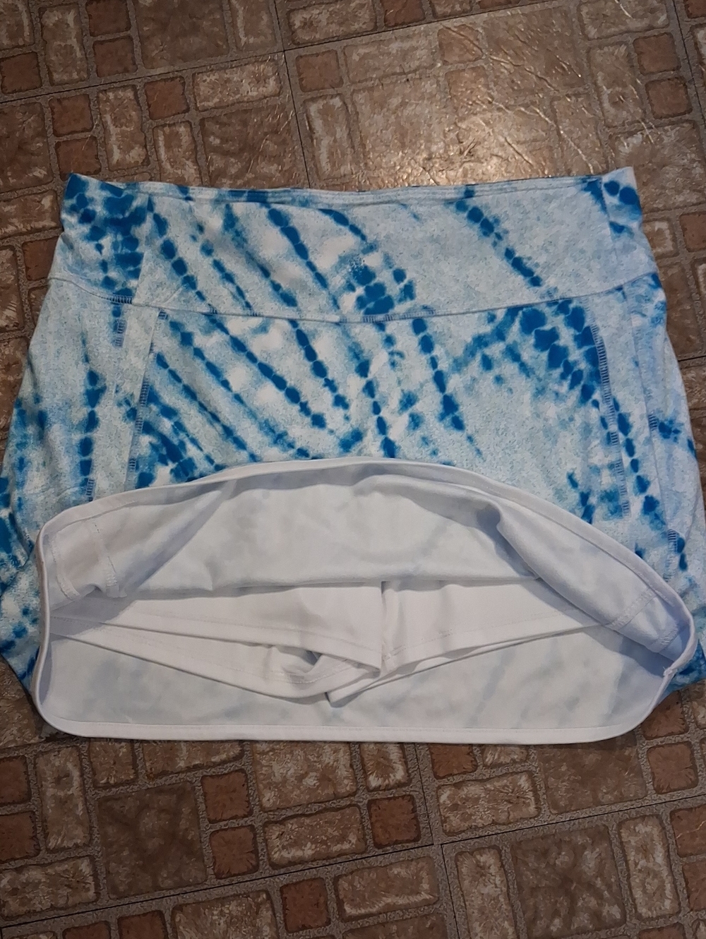 Callaway Blue and White Athletic Skort